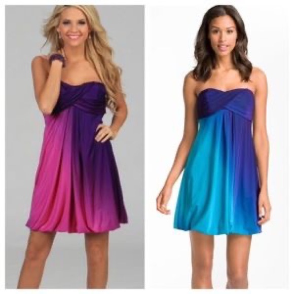 Strapless Black Bubble Dress - Picture 9 of 9